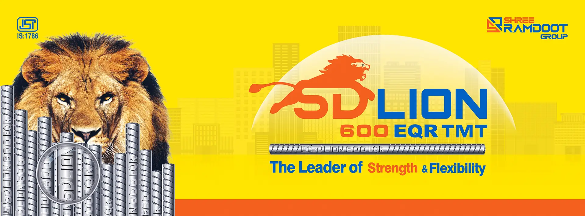 SD LION TMT – High-quality TMT bars for strong and reliable construction